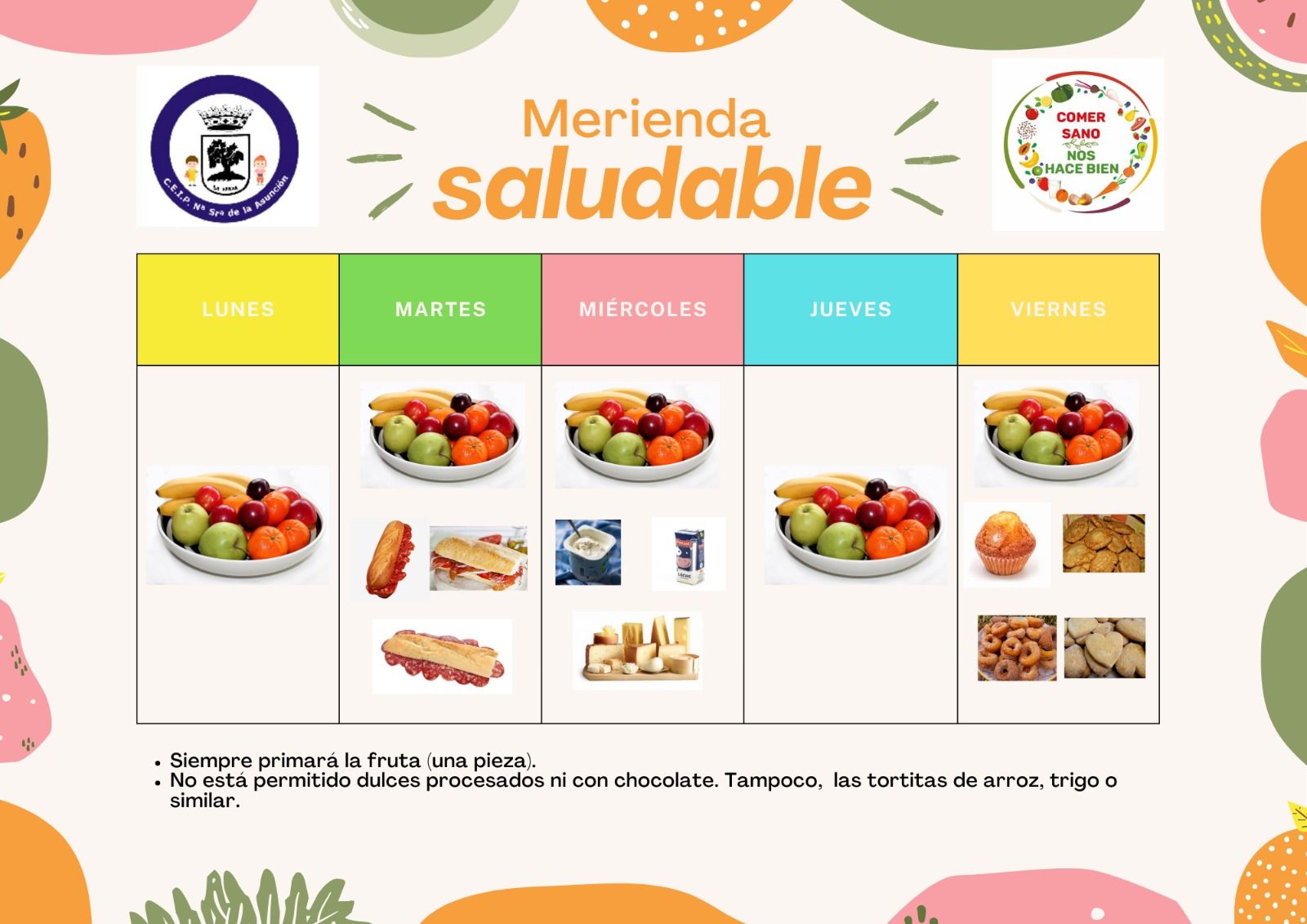 recreo meriendas24 25