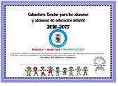 Calendario en Competencias infantil