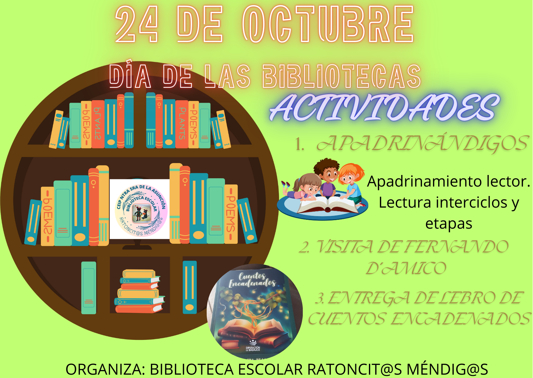 CARTEL DÍA DE LAS BIBLIOTECAS