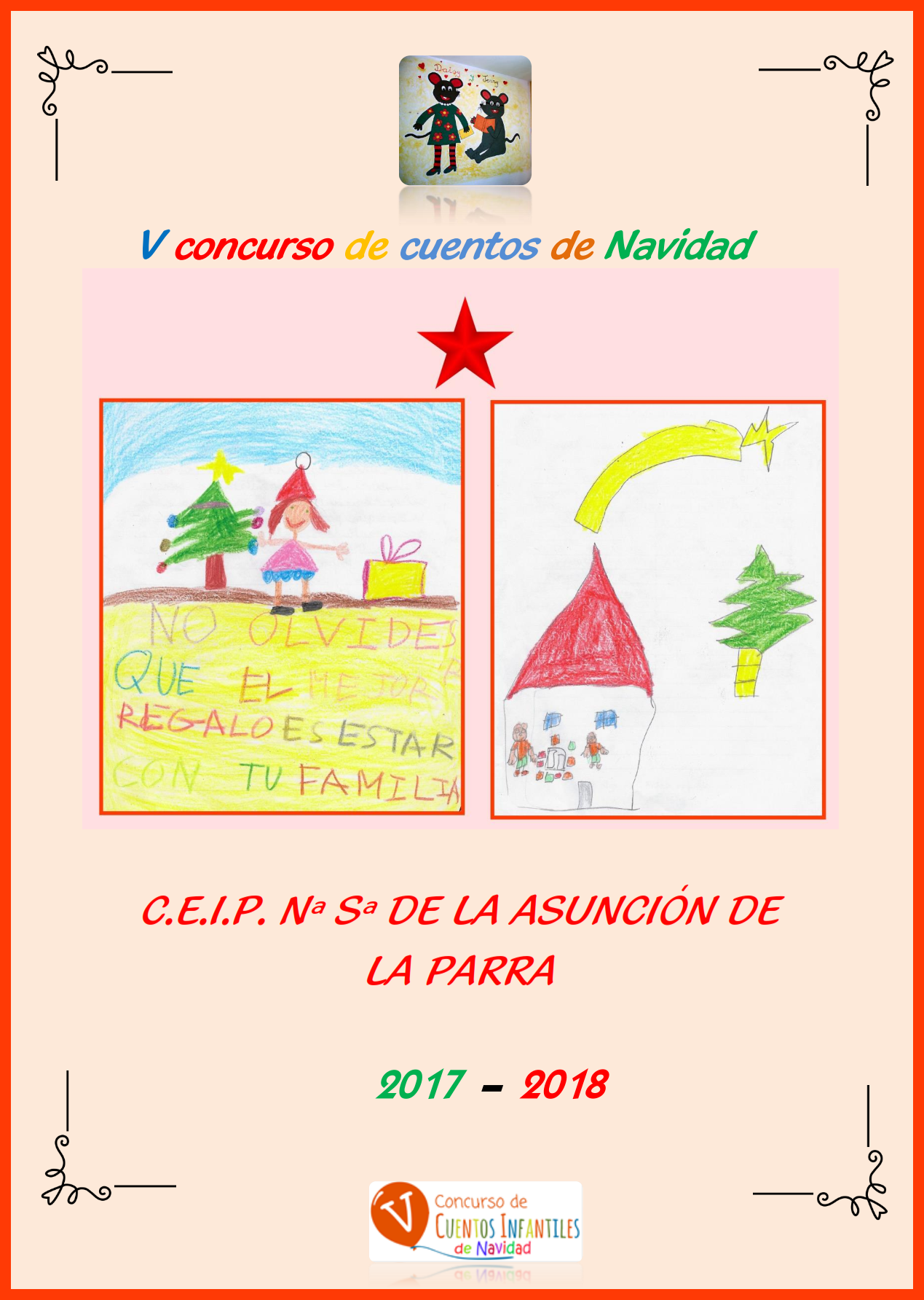 V concurso de cuentos de Navidad 2017 del colegio de La Parra 001