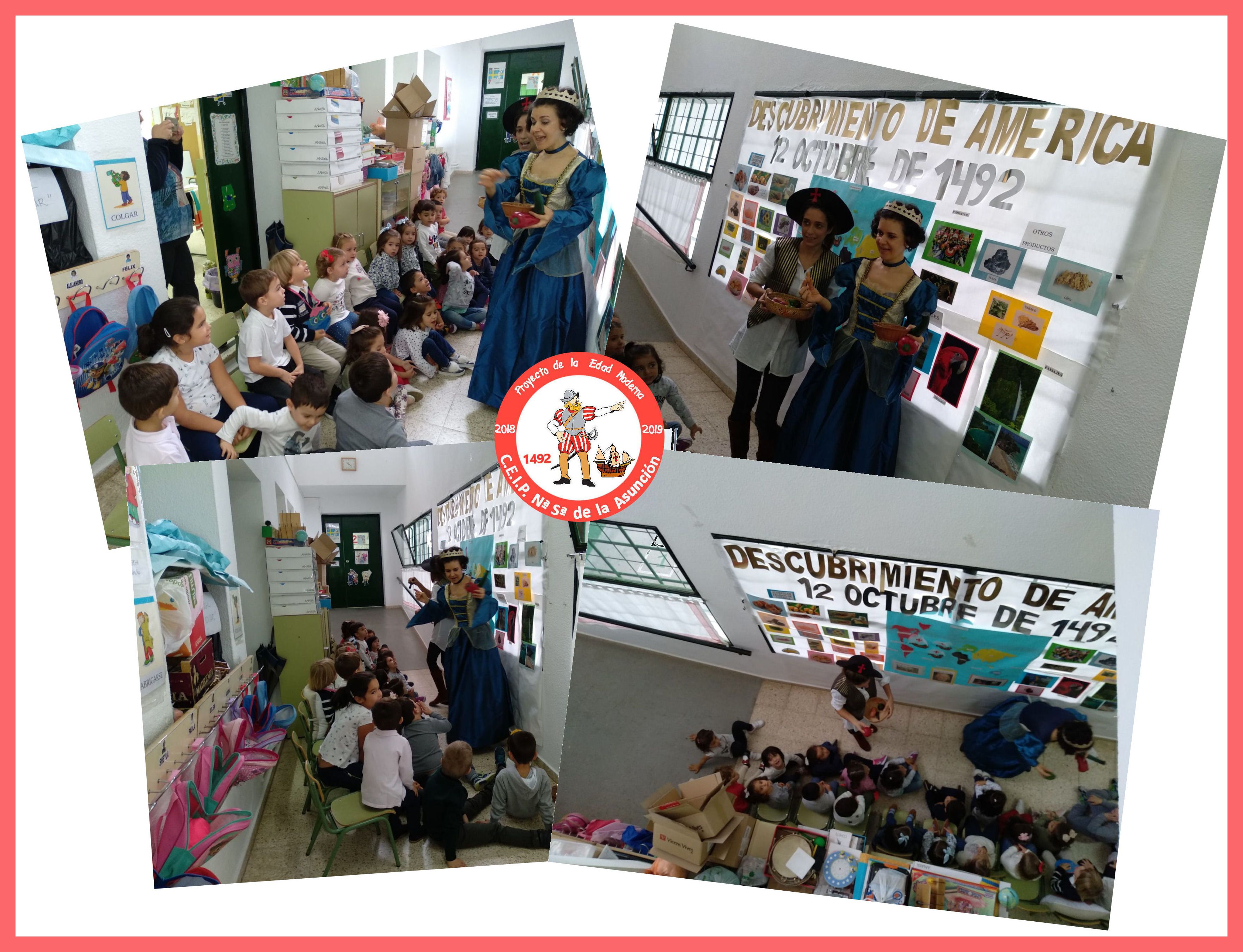 Día de la Hispanidad en infantil 2018