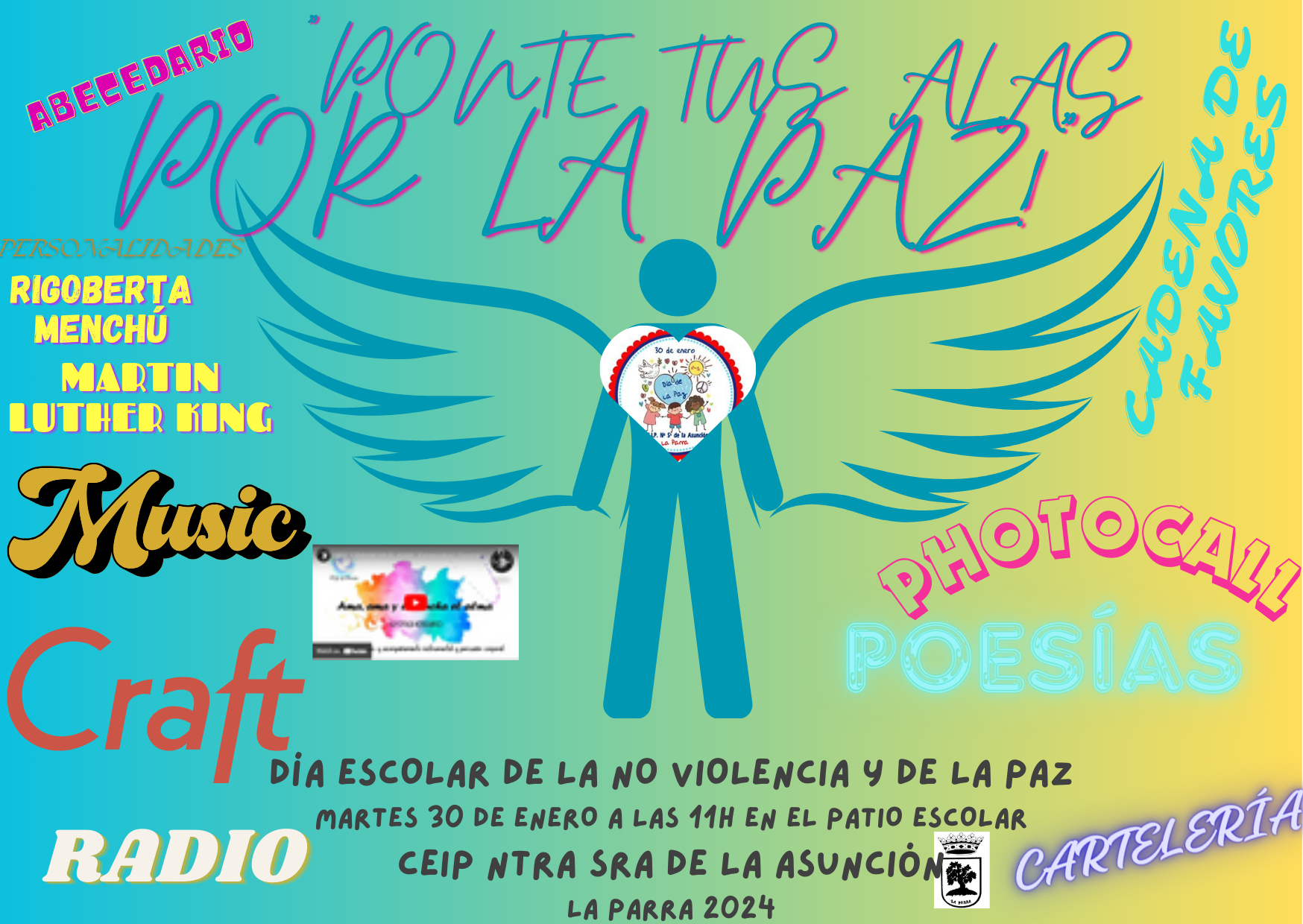 PONTE TUS ALAS POR LA PAZ