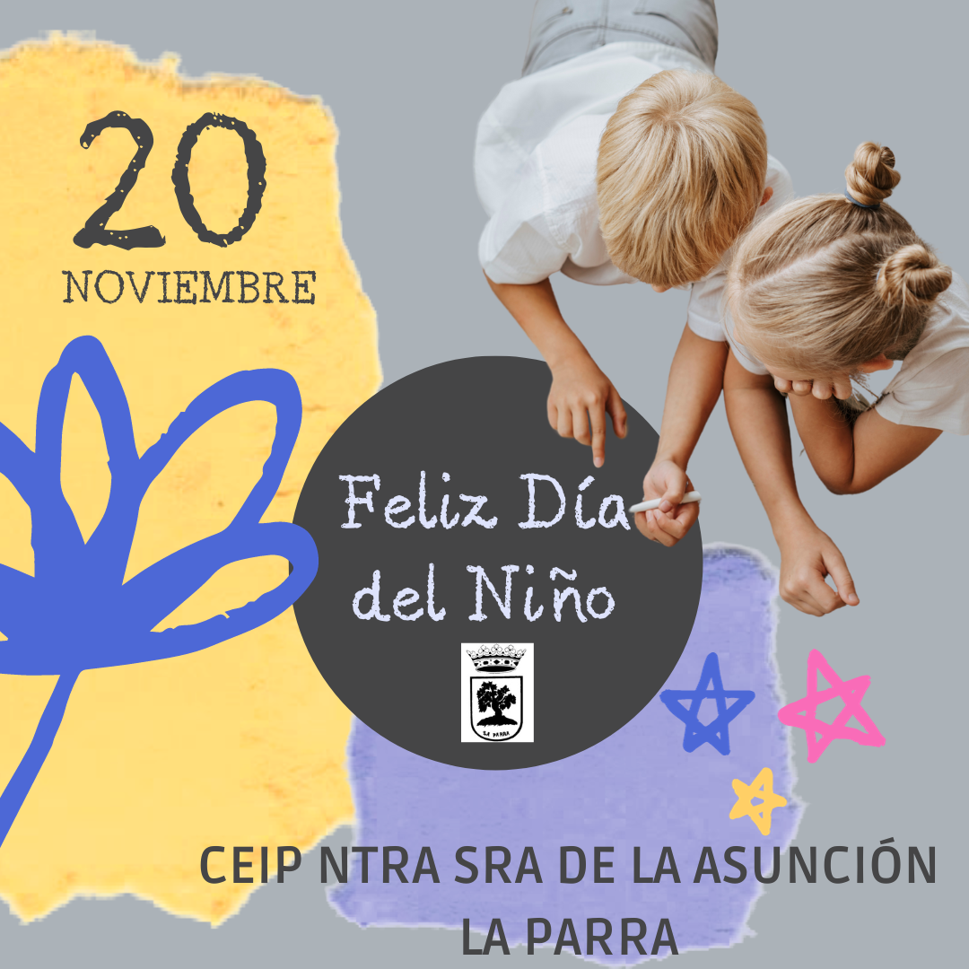 Post de Instagram Día del Niños Ilustrativa Gris